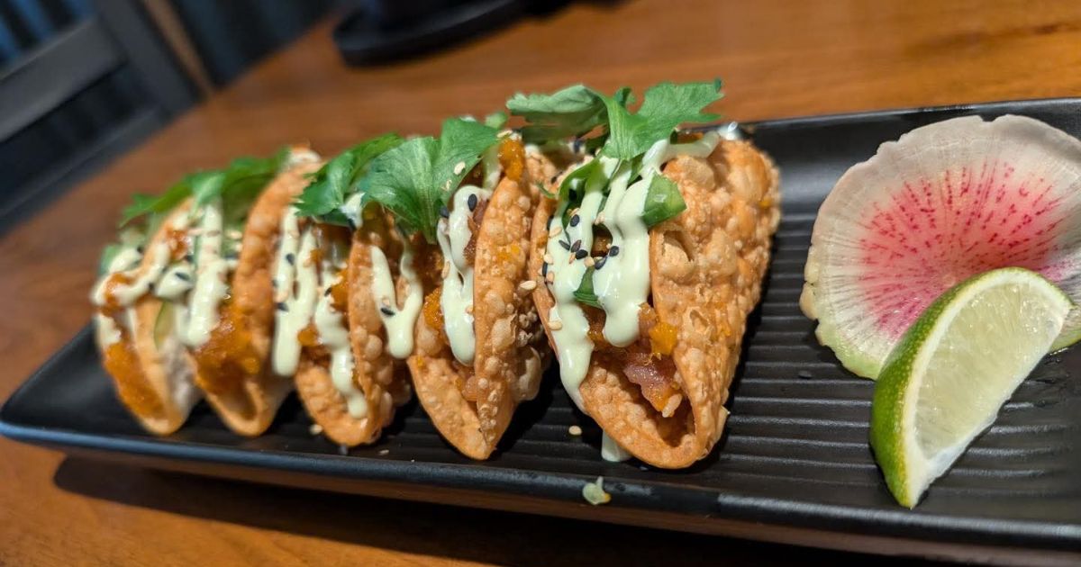 food at restaurants near Pensacola’s Saenger Theatre